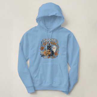 Vintage-Katz-Mama-Halloween-Grafik Hoodie