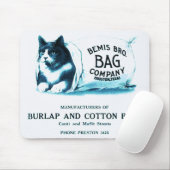 Vintage Katze in der Tasche Mousepad (Mit Mouse)