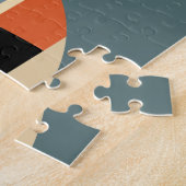 Vintage-Katze & Kaffee Puzzle (Seite)
