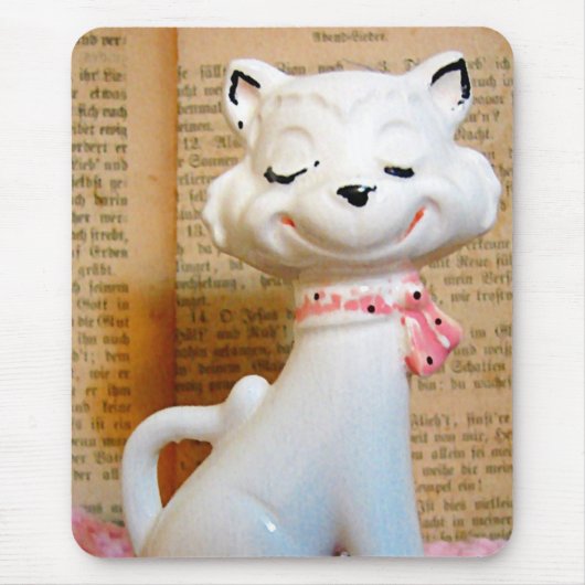 Vintage Katze Mousepad (Vorne)