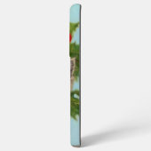 Vintage Katze und Weihnachtsbaum Samsung Galaxy Hülle (Rückseite (Horizontal))