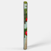 Vintage Katze und Weihnachtsbaum Samsung Galaxy Hülle (Rechte Seite)