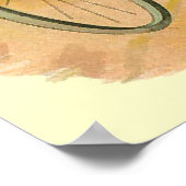 Vintage Katzen auf dem Fahrrad Poster (Ecke)