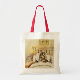 Vintage Katzen-Inhaber-Geschenk-Tasche Louis Wain Tragetasche