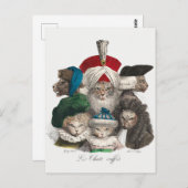 Vintage Katzen Postkarte (Vorne/Hinten)