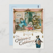 Vintage Katzen Postkarte (Vorne/Hinten)