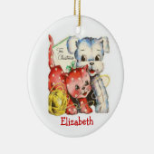 Vintage Katzen-und Keramikornament (Rechts)