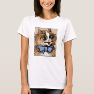 Vintage-Katzenausstellung Postkarte Louis Wain Ill T-Shirt