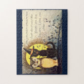 Vintage Katzenjammer - Halloween-Puzzle Puzzle (Vertikal)