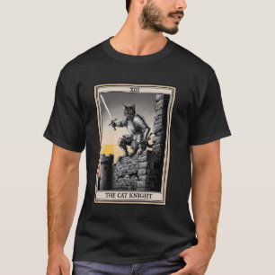 Vintage-Katzenliebhaber-Tarotkarten-Kätzchen-Tarot T-Shirt
