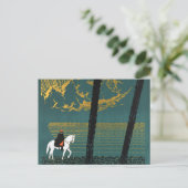 Vintage Kaukasusgebirge Postkarte (Stehend Vorderseite)