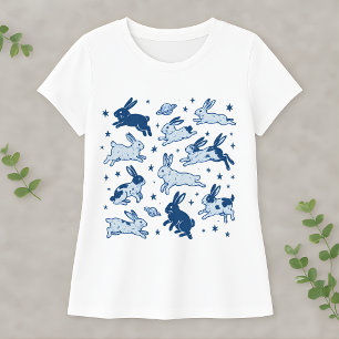 Vintage Kawaii Katze Süße Retro-Kitty-Illustration T-Shirt