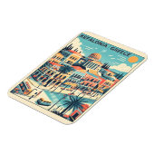 Vintage Kefalonia Greece Reise Souvenirs Magnet (Linke Seite)