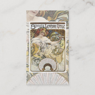 Vintage Keks-Geschäfts-Karte Visitenkarte