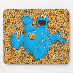 Vintage-Kekse Monster und Kekse Mousepad