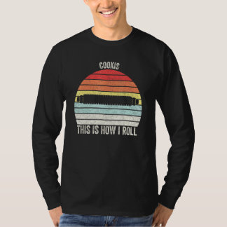 Vintage-Kekse So rolle ich Backen Bäckerei C T-Shirt