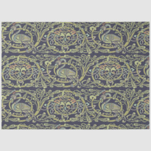 Vintage keltische Knot Peacock Birds Pattern Friez Seidenpapier