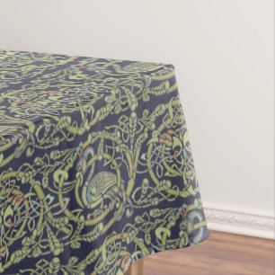 Vintage keltische Knot Peacock Birds Pattern Friez Tischdecke
