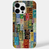 Vintage-Kennzeichen Case-Mate iPhone Hülle (Rückseite)