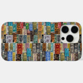 Vintage-Kennzeichen Case-Mate iPhone Hülle (Rückseite (Horizontal))
