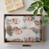 Vintage Kennzeichen Seidenpapier (Geschenk)