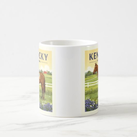 Vintage Kentucky Kaffeetasse (Mittel)