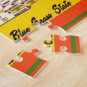 Vintage Kentucky Karte Postkarte Puzzle (Seite)