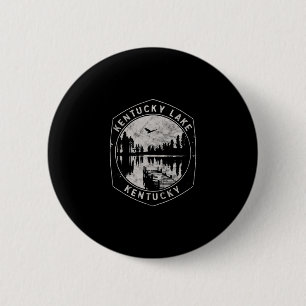 Vintage Kentucky Lake Kentucky im Urlaub draußen Button