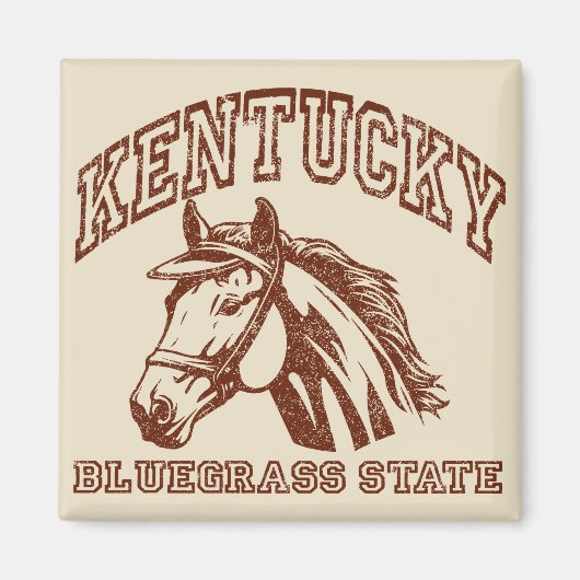 Vintage Kentucky Magnet (Vorne)