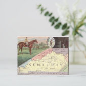 Vintage Kentucky Postkarte (Stehend Vorderseite)
