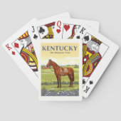 Vintage Kentucky Spielkarten (Rückseite)
