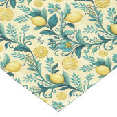 Vintage Keramik am Mittelmeer Großer Tischläufer (Ecke)