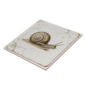 Vintage Keramik Fliese (Seite)