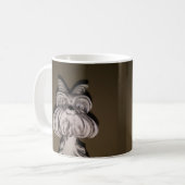 Vintage Keramik Hund Kaffee Tasse (Vorderseite Links)