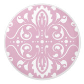 Vintage Keramik in Rosa Keramikknauf (Vorderseite)