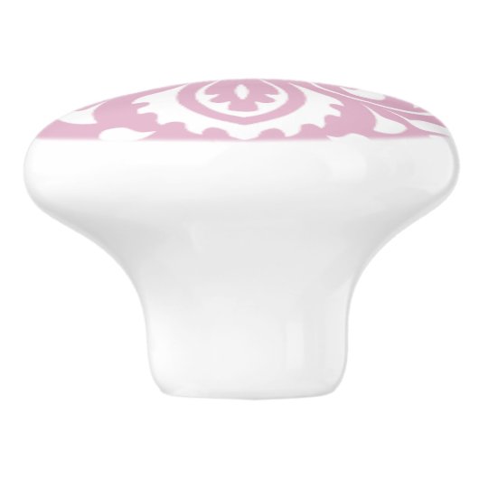 Vintage Keramik in Rosa Keramikknauf (Seitenansicht)