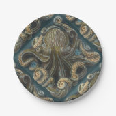 Vintage Keramik  Pappteller (Vorderseite)