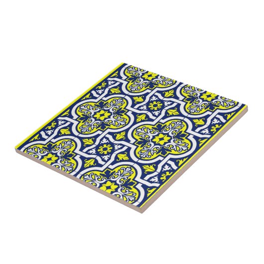 Vintage Keramik Tile Fliese (Seite)