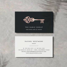 Vintage Key | Rose | Real Estate