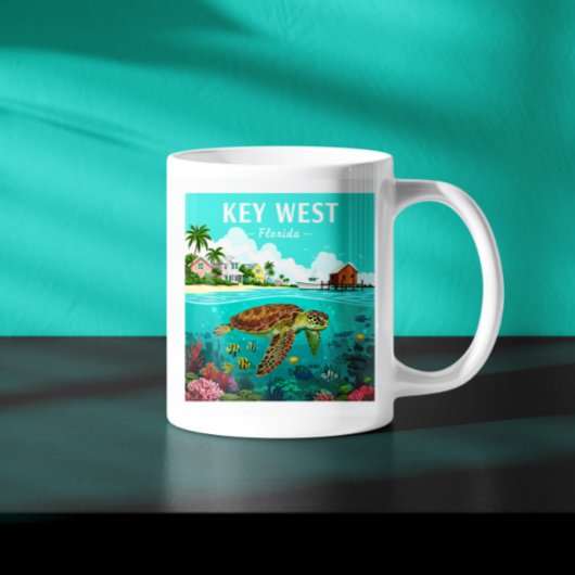 Vintage Key West Florida Kaffeetasse