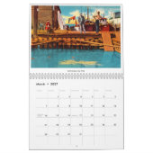 Vintage Key West Florida Kalender (Mär 2027)