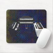 Vintage Keyboards: 3D Model: Custom Mousepad (Mit Mouse)