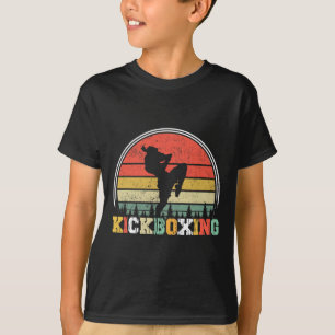 Vintage Kickboxer Kämpfer Kickboxen Mma Martial A T-Shirt