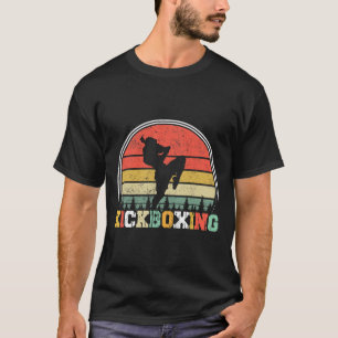 Vintage-Kickboxer-Kämpfer-Kickboxen-MMA-Märtyrer A T-Shirt