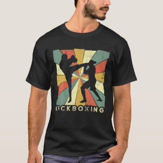 Vintage Kickboxing Sport Retro T-Shirt