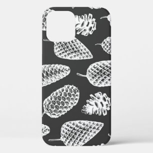 Vintage Kiefernzapfen, botanische Kalkplatten. Case-Mate iPhone Hülle