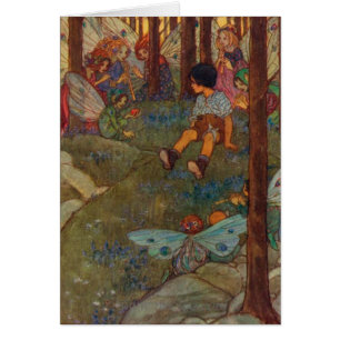 Vintage - Kind trifft Waldfeen,