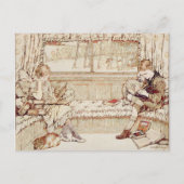 Vintage Kinder Ankündigungspostkarte (Vorderseite)