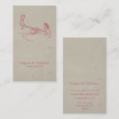 Vintage Kinder auf Spiel-Boden Visitenkarte (Vorne/Hinten)