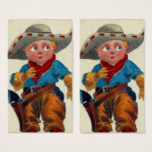 Vintage Kinder Cowboy (Vorne & Hinten)